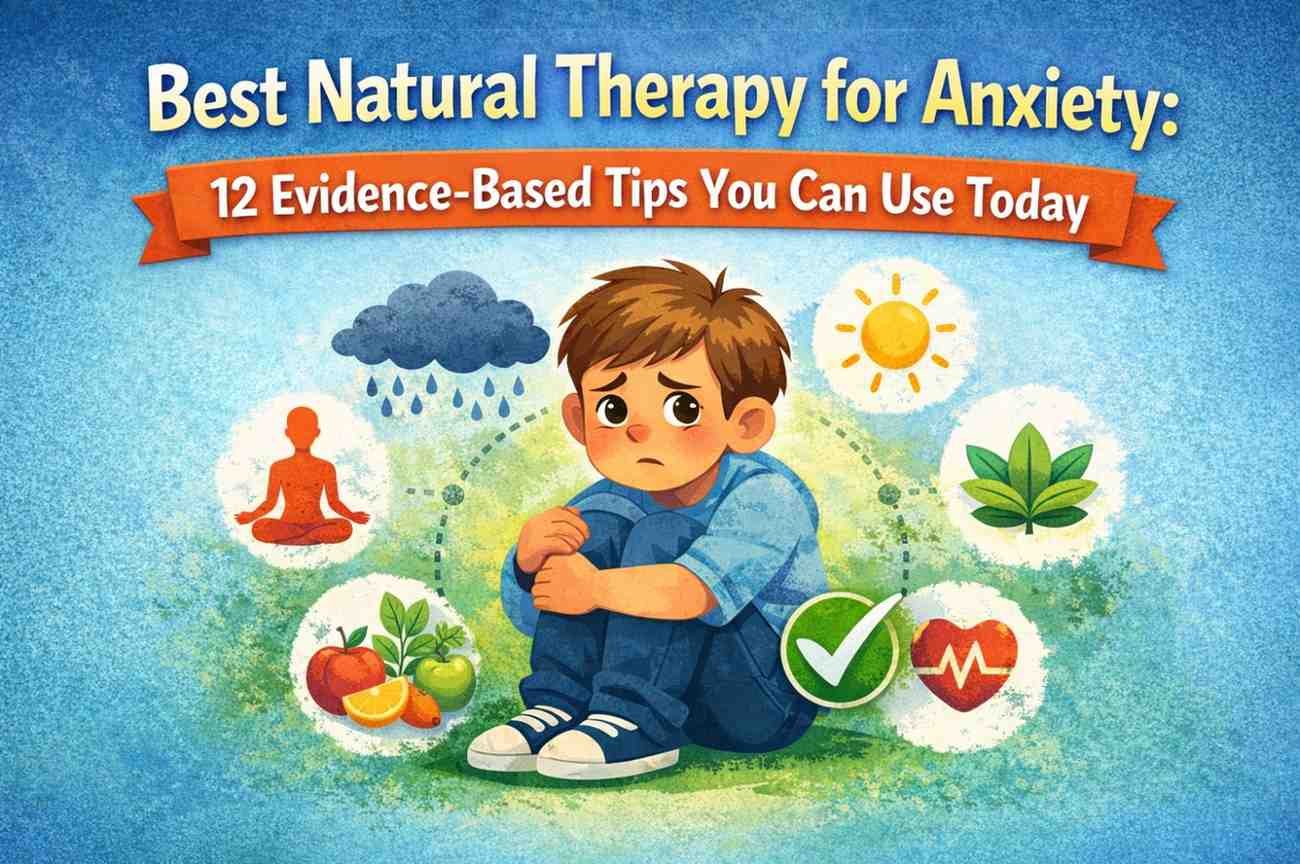 Best Natural Therapy for Anxiety: 12 Evidence-Based Tips You Can Use Today