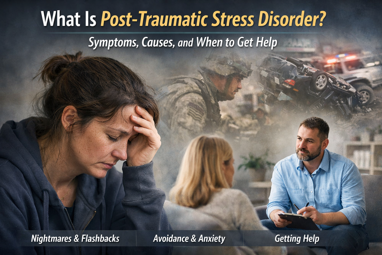 What Is Post-Traumatic Stress Disorder? Symptoms, Causes, and When to Get Help