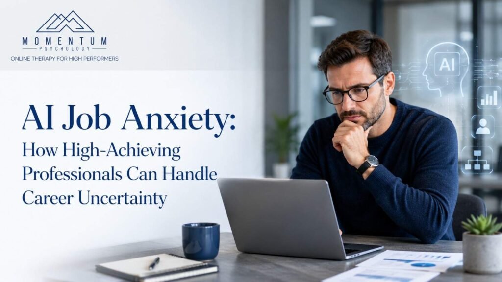 AI Job Anxiety: How High-Achieving Professionals Can Handle Career Uncertainty