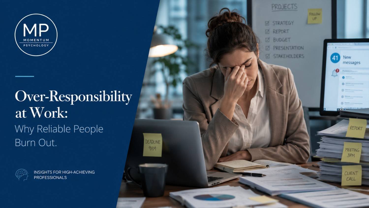 Over-Responsibility at Work: Why Reliable People Burn Out