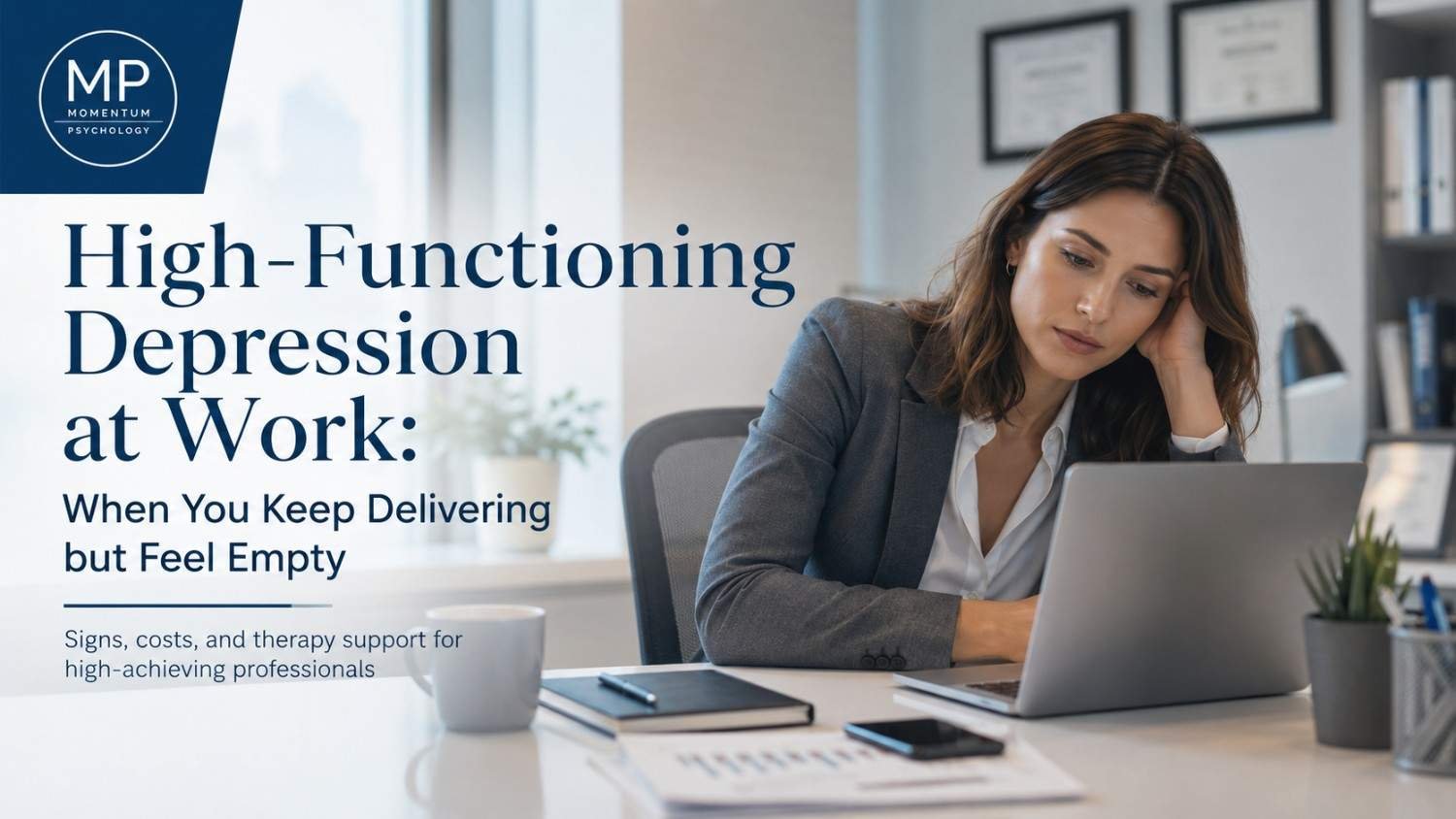 High-Functioning Depression at Work: When You Keep Delivering but Feel Empty