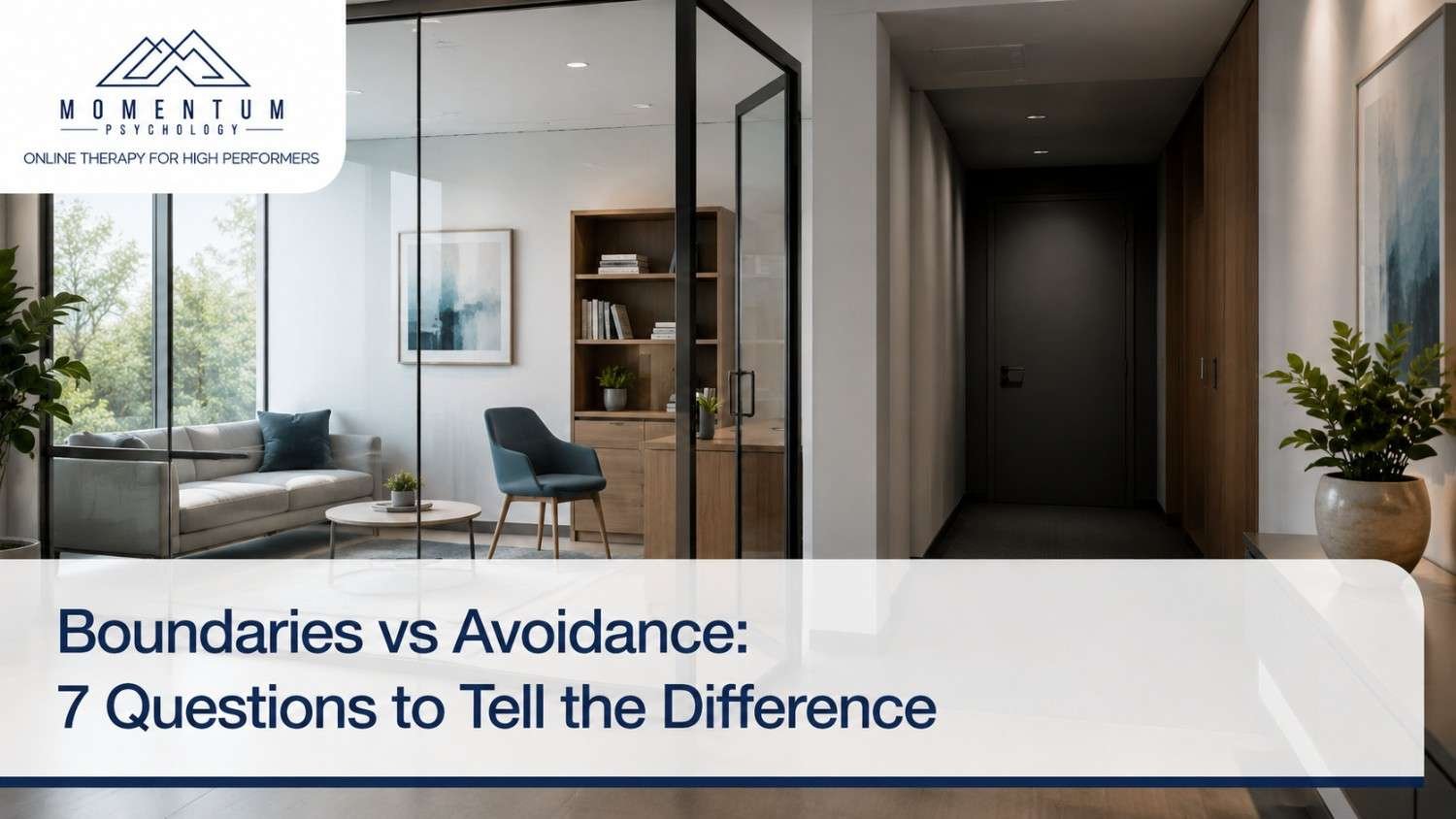 Boundaries vs Avoidance: 7 Questions to Tell the Difference