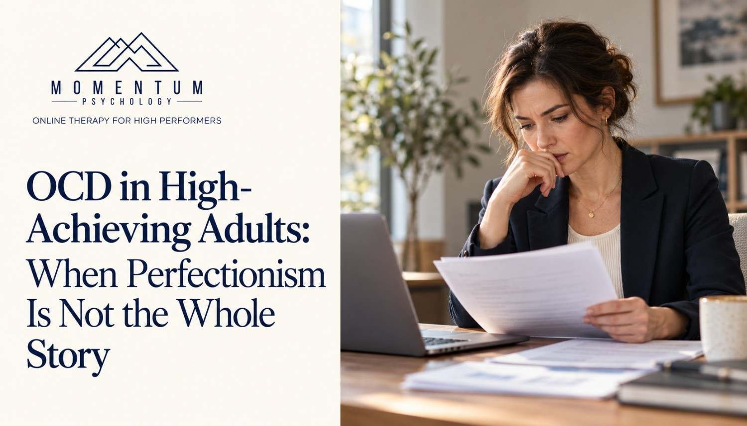 OCD in High-Achieving Adults: When Perfectionism Is Not the Whole Story